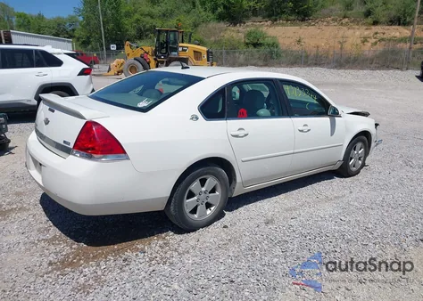 2007 Chevrolet Impala Lt from USA, damaged, VIN 2G1WT58K179399420